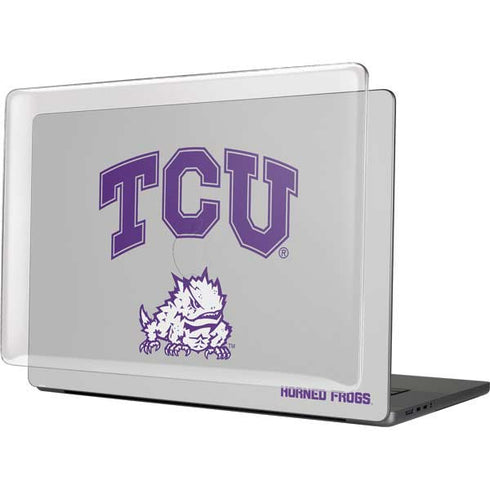 Texas Christian University Horned Frogs Logo Print MacBook Cases